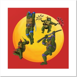 TMNT Jump Attack Posters and Art